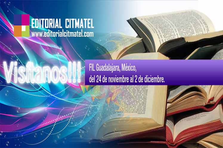 Citmatel en la Feria del libro de Guadalajara 2018