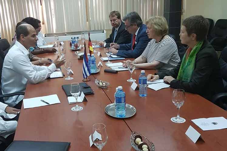 Vicecancilleres de Cuba y Alemania se reúnen en La Habana