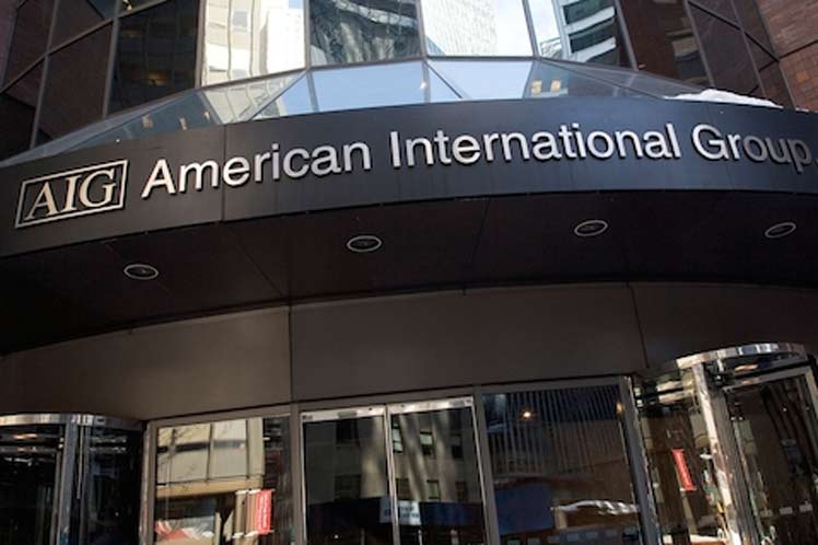 Compañía estadounidense de seguros American Internacional Group (AIG)