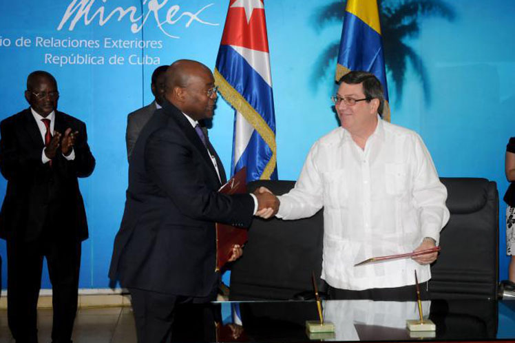 Cuba y Gabón muestran interés por establecer negocios