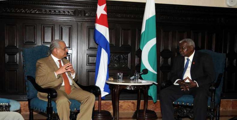 Cuba y Pakistán estrechan vínculos parlamentarios