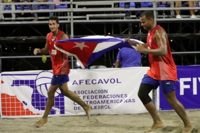 Cuba arrasa en tercera fase de Circuito Norceca de Playa 