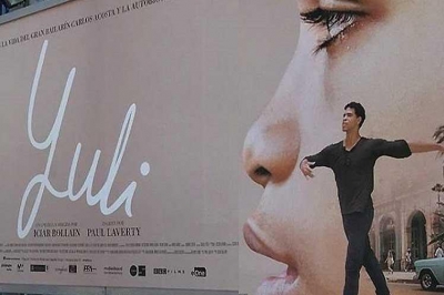 Banner alegórico al filme Yuli