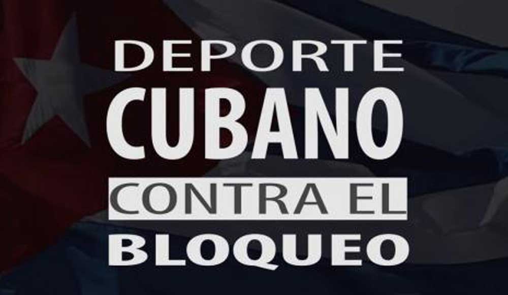 El deporte cubano se pronuncia contra el Bloqueo en evento virtual 