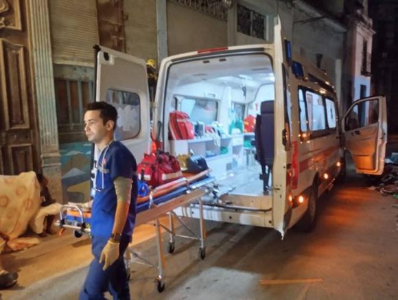 Derrumbe en La Habana Derrumbe en La Habana