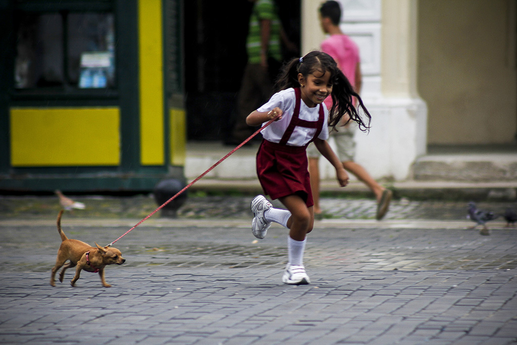Los niños y niñas en Cuba tienen las garantías para ser felices (Foto: Fernando Medina Fernández / Cubahora)