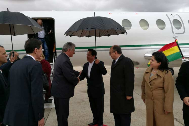 Primer Vicepresidente cubano realiza visita oficial a Bolivia