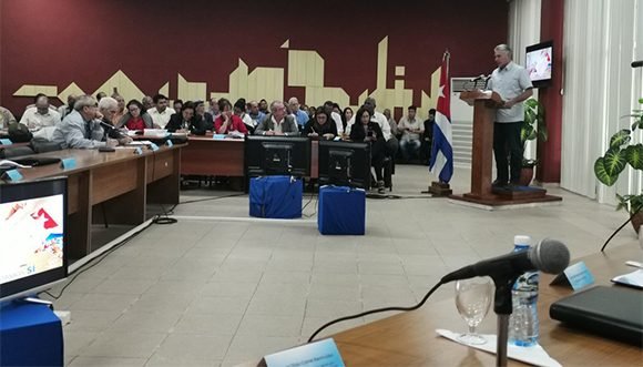 Díaz-Canel clausura en Taller Nacional de Informatización y Ciberseguridad 