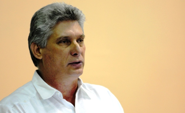 Miguel Díaz-Canel Bermúdez, presidente de los Consejos de Estado y de Ministros de Cuba