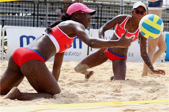 Duplas cubanas triunfan en Circuito NORCECA de Voleibol de playa