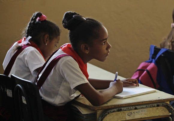 Cuba abre nuevo curso escolar. Foto: Desmond Boylan