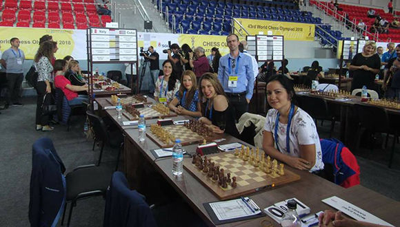 Equipo femenino de ajedrez
