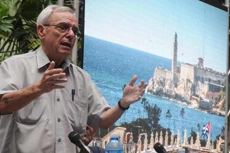 historiador de la ciudad de La Habana, Eusebio Leal