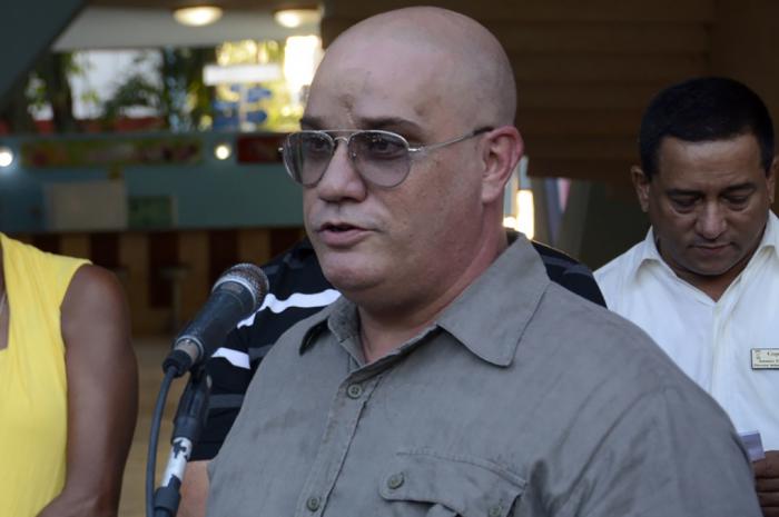 Chelenin Darias Jorge, director general de la Empresa Complejo Lácteo de La Habana