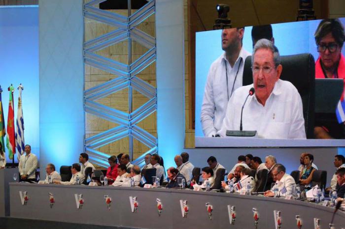 Raúl Castro en la V Cumbre de la Celac