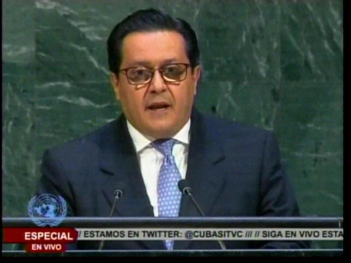 El representante de México expuso que su país una vez más participa de esta votación porque está convencido de que las relaciones internacionales deben promover el respeto mutuo.