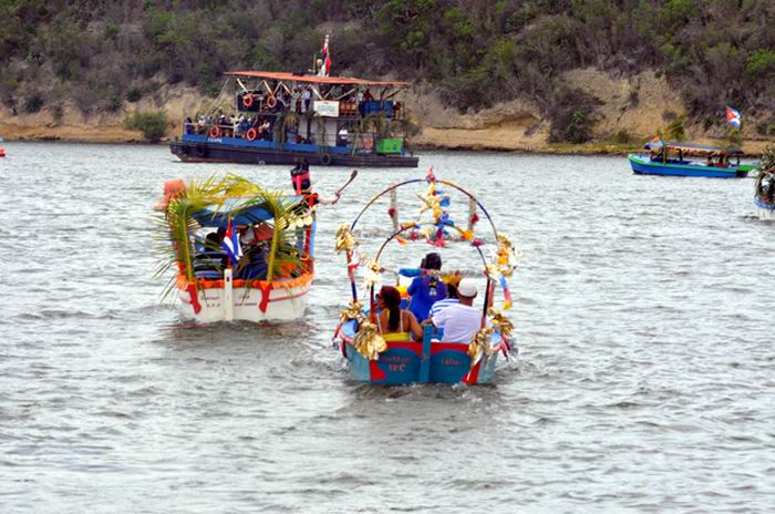 Carnaval Acuático en la bahía santiaguera
