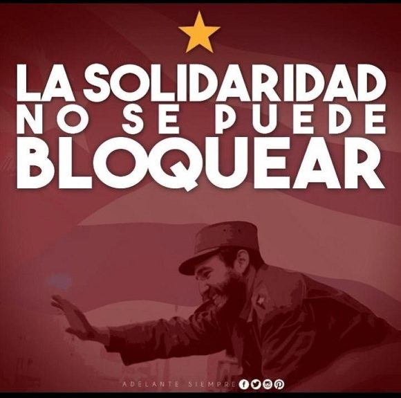 Fidel, el nombre que corre de boca en boca por estos días en que el mundo grita por solidaridad