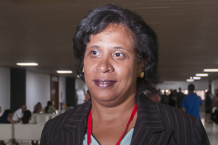 Odalis Goicochea, directora de Medio Ambiente del Ministerio de Ciencia, Tecnología y Medio Ambiente de Cuba