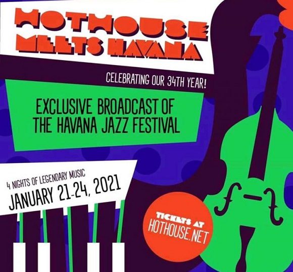 Cartel promocional del Hot House Meets Havana. Foto: Jazz Plaza.