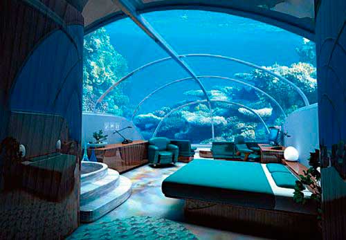 Hotel Jules Undersea Lodge. Se encuentra en Florida, Estados Unidos,/ Foto: Pinterest