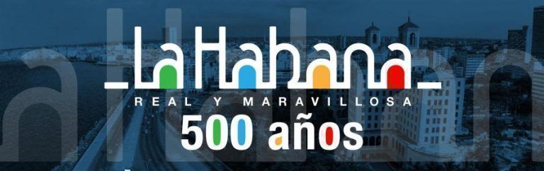 Logo por el aniversario 500 de La Habana. Foto: Archivo.