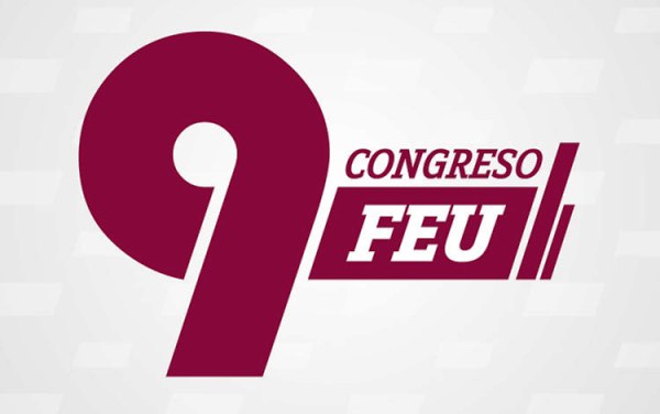  Logo del IX Congreso de la Federación Estudiantil Universitaria (FEU)