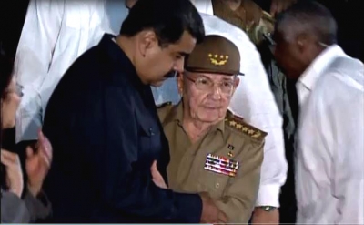 Preside Raúl Castro homenaje a Fidel junto a Nicolás Maduro.