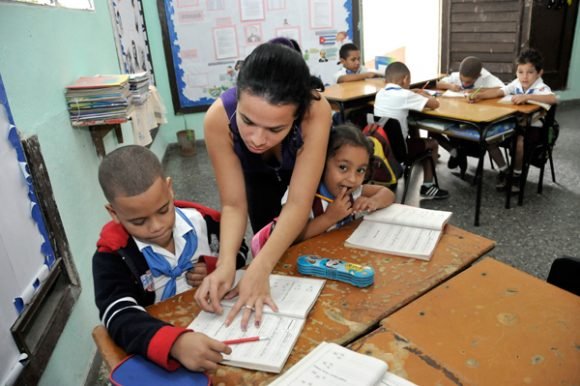Educación en Cuba. Foto: Cubahora.