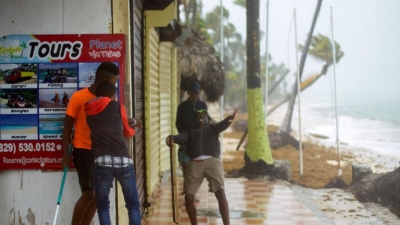 Huracán María afecta a la República Dominicana 