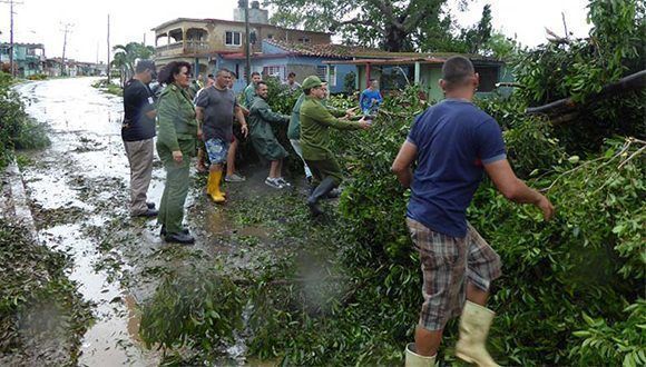 Santa Clara comienza a recuperarse tras paso de Irma.
