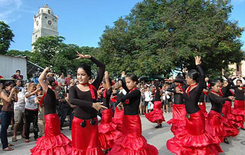 Muchachas bailando