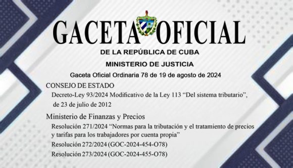 gaceta oficial