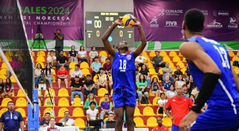 Cubanos jugarán por bronce en Norceca Sub-21 de Voleibol