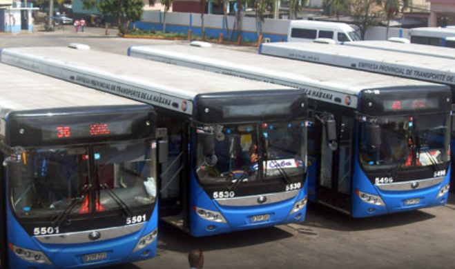 Ómnibus para el transporte de pasajeros