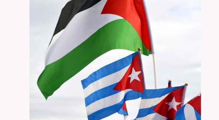 Cuba alza su voz por Palestina