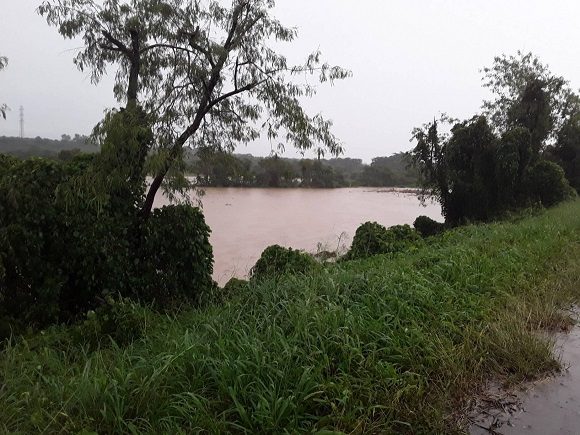 Bajo agua las áreas destinadas a frijoles y tomate en la CCS Niceto Pérez de Los Palacios. Foto: TelePinar/Facebook Bajo agua las áreas destinadas a frijoles y tomate en la CCS Niceto Pérez de Los Palacios. Foto: TelePinar/Facebook