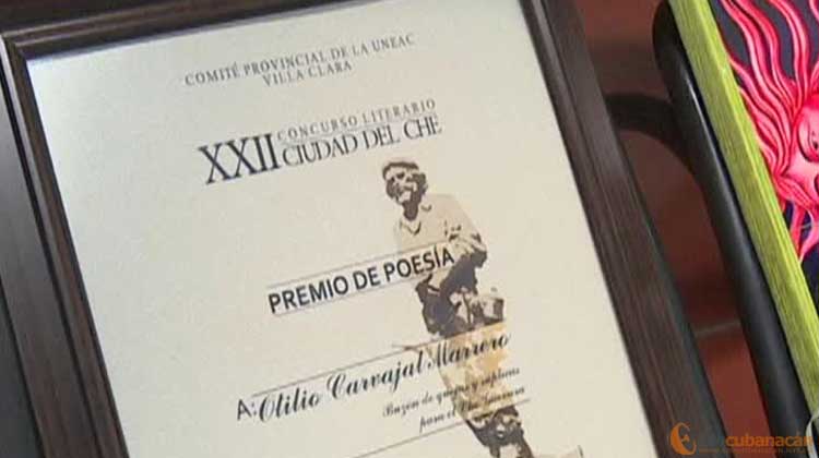 Otorgan Premio de Poesía Ciudad del Che