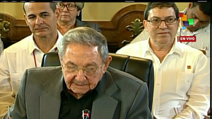 Ratifica Raúl Castro respaldo a la Revolución Bolivariana