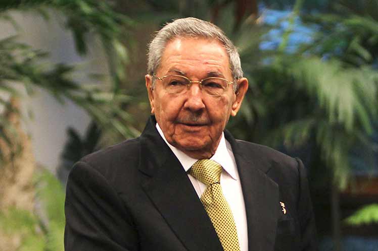 Presidente cubano, Raúl Castro