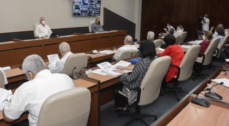 reunión del grupo temporal de trabajo para la prevención y control del nuevo coronavirus