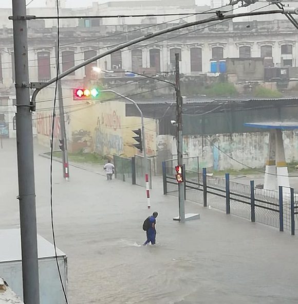 Inundaciones en La Habana