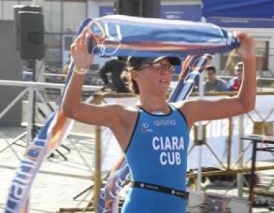 Joven triatleta cubana Daniela Ciara Vega