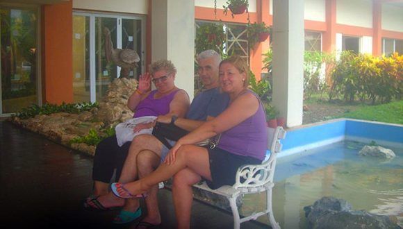Turistas en varadero