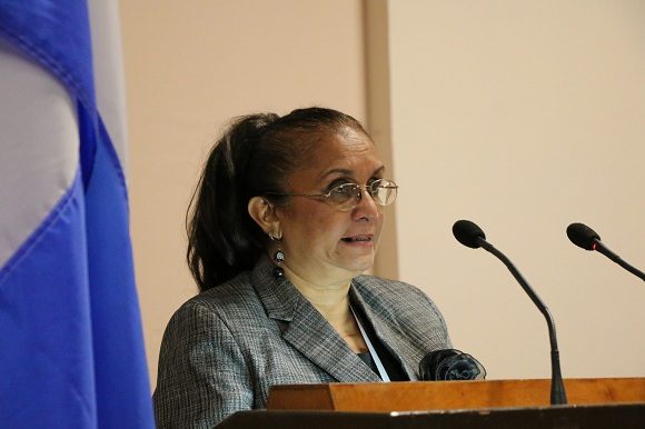 DrC. Mélix Ilisástigui Avilés, directora de Ciencia y Tecnología del INDER