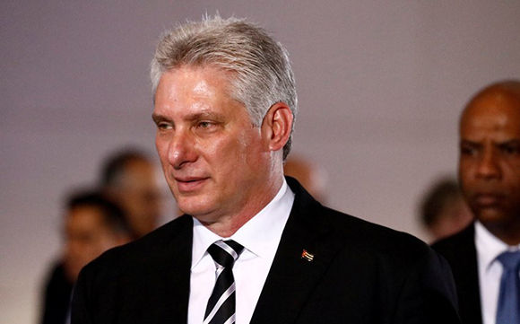 Presidente cubano Miguel Díaz-Canel. Foto: Reuters.