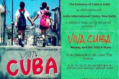 Cartel de la película "Viva Cuba" 