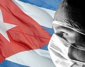 Imagen de médico cubano que identifica la solidaridad internacional.