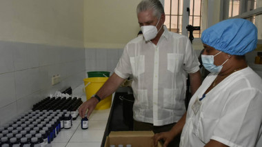 Vsita gubernamental a La Habana 