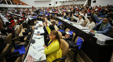 Jornada plenaria en el cuarto periodo de sesiones ordinarias de la Asamblea Nacional del Poder Popular, en su décima legislatura. Foto: Abel Padrón Padilla/ Cubadebate.